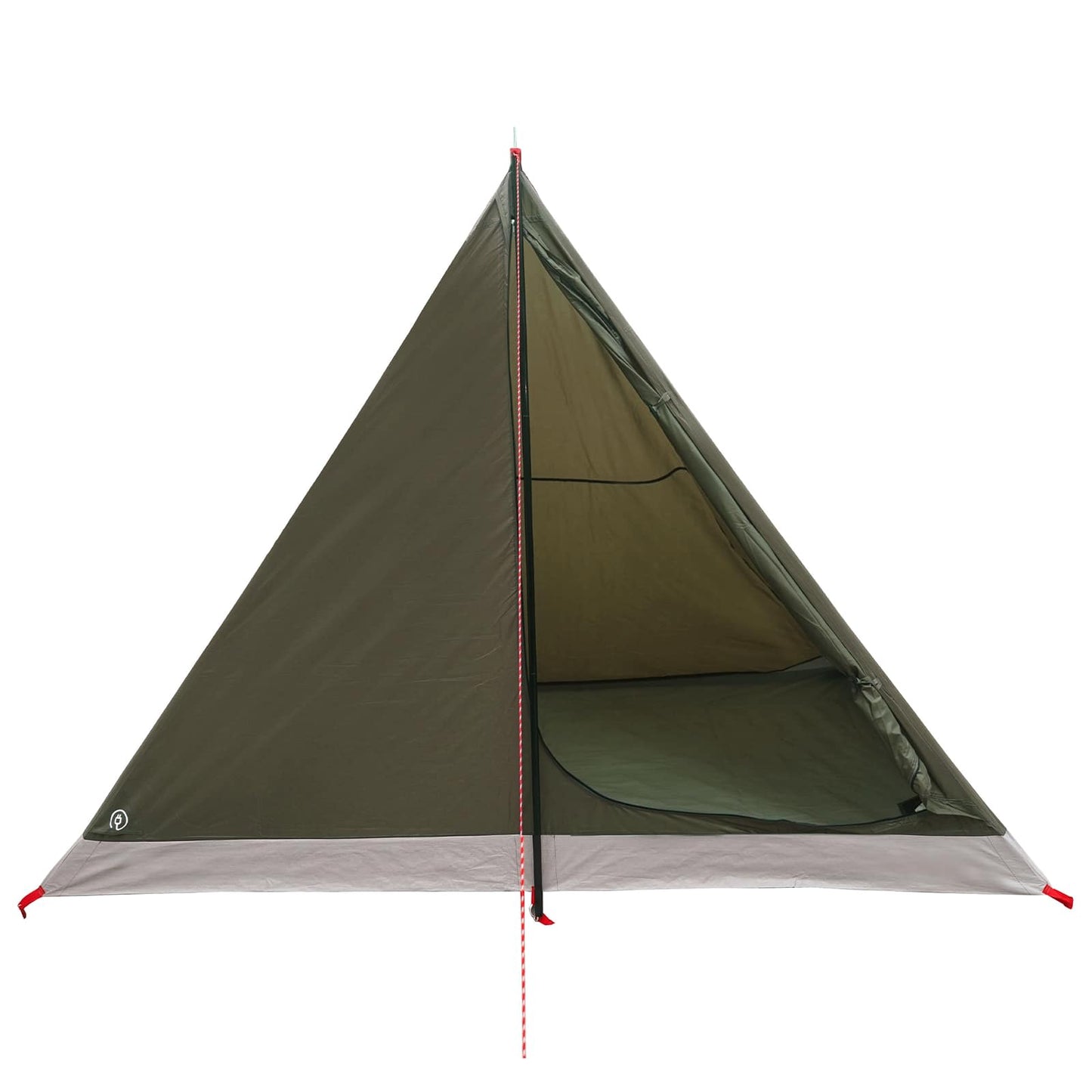 vidaXL Backpacking Tent 4-Person Brown and Grey