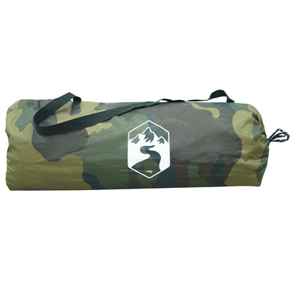 vidaXL Backpacking Tent 4-Person Camouflage - Green