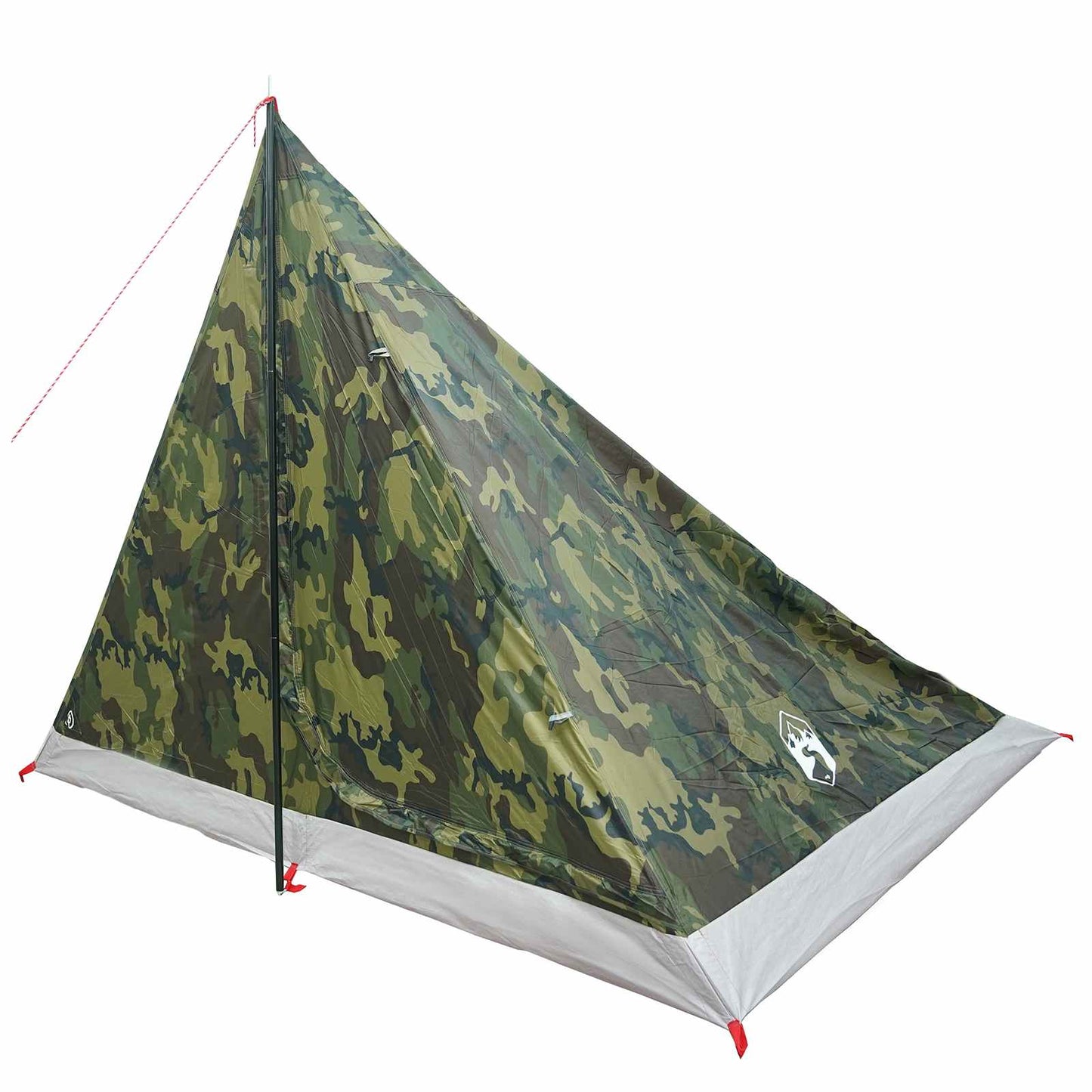 vidaXL Backpacking Tent 4-Person Camouflage - Green