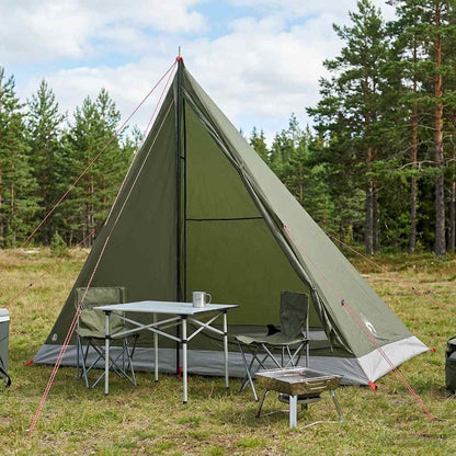 vidaXL Backpacking Tent 2-Person Olive Green