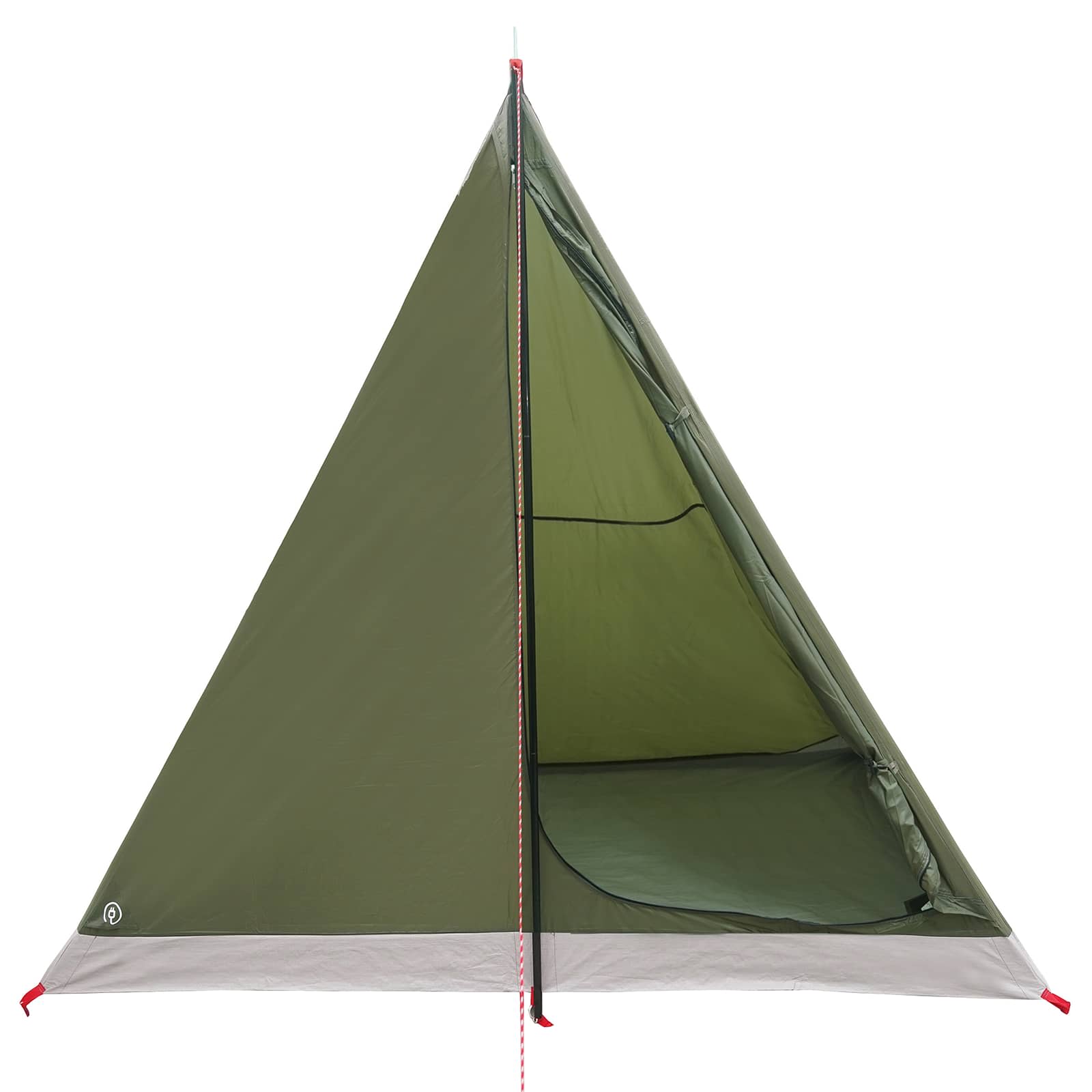 vidaXL Backpacking Tent 2-Person Olive Green