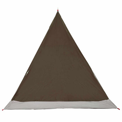 vidaXL Backpacking Tent 2-Person Brown and Grey