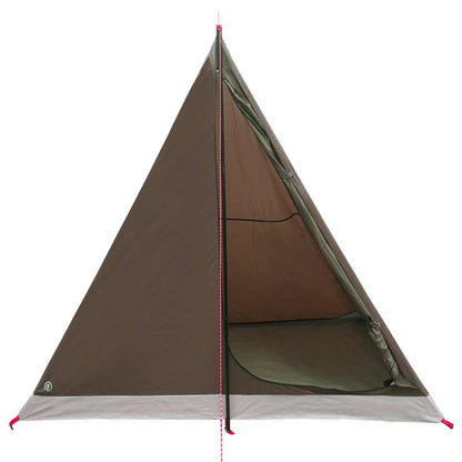 vidaXL Backpacking Tent 2-Person Brown and Grey