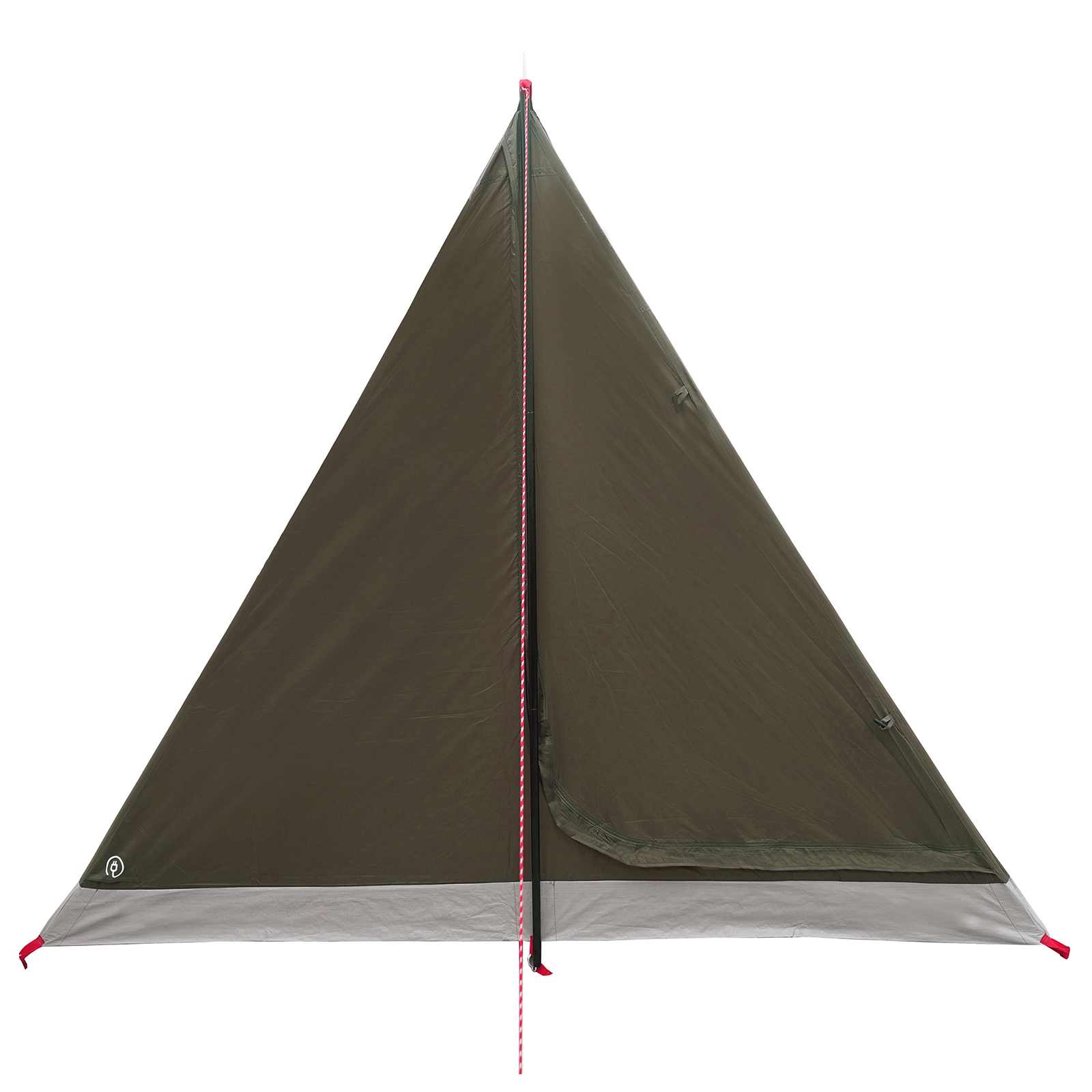 vidaXL Backpacking Tent 2-Person Brown and Grey