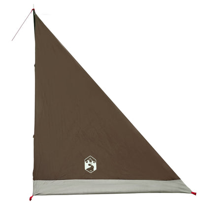 vidaXL Backpacking Tent 2-Person Brown and Grey