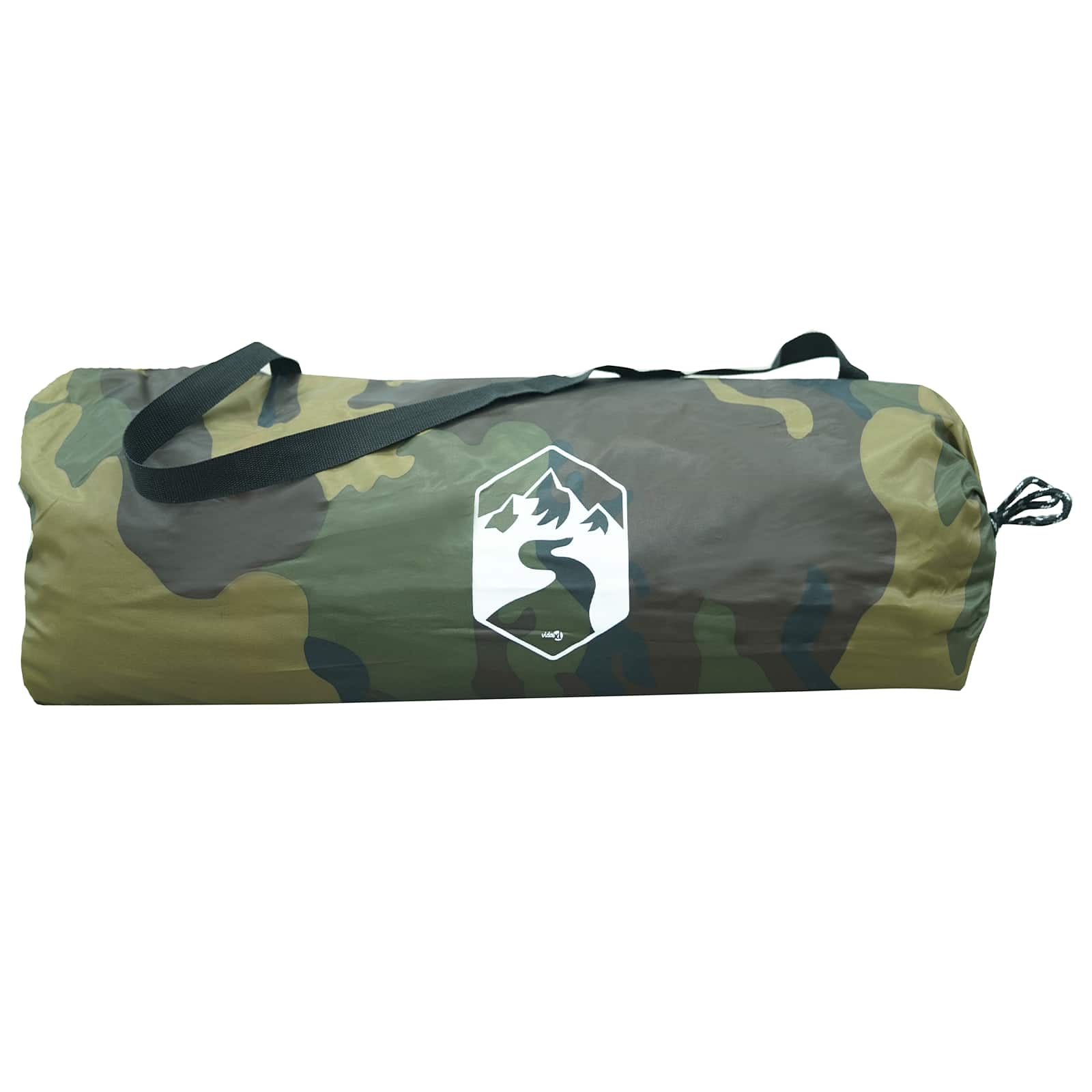 vidaXL Backpacking Tent 2-Person Camouflage - Green
