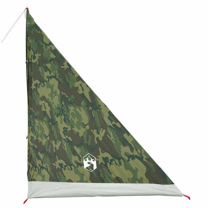 vidaXL Backpacking Tent 2-Person Camouflage - Green