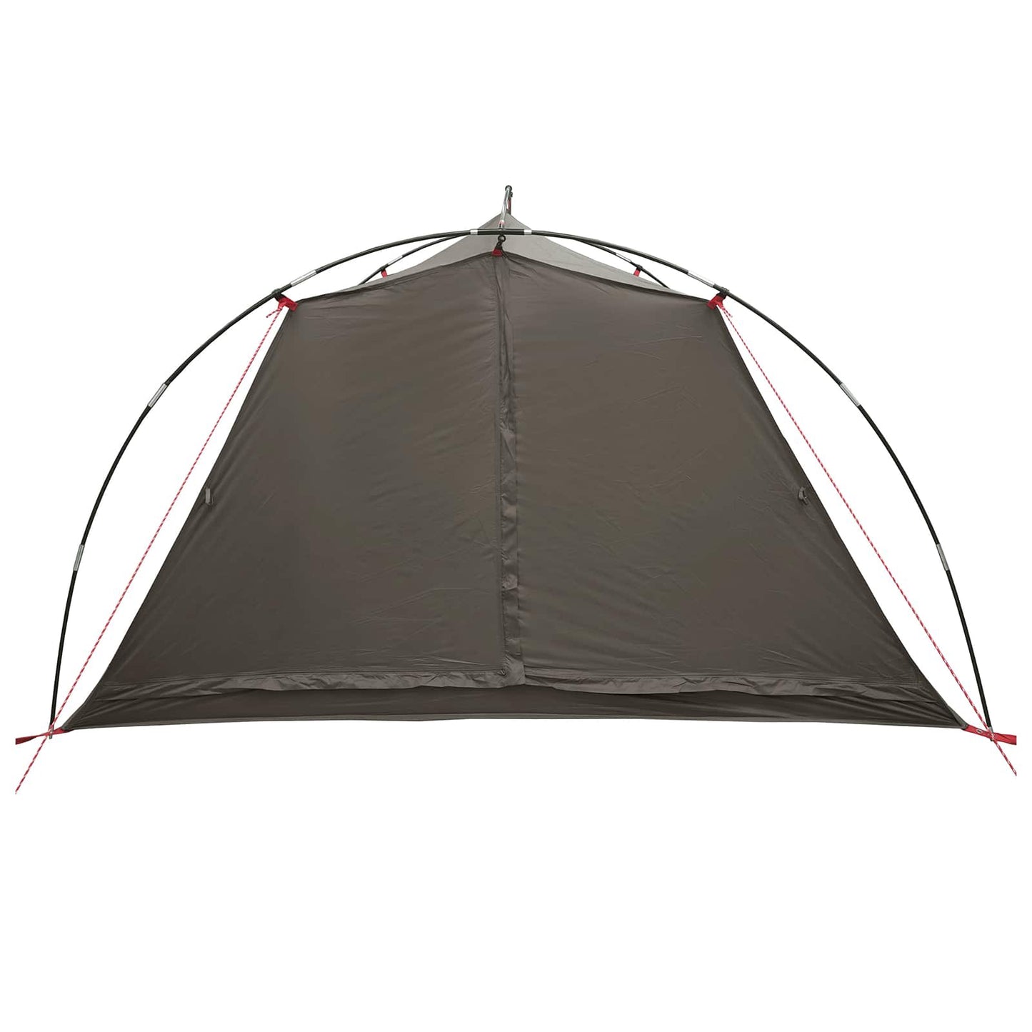 vidaXL Tunnel Tent 4-Person Brown and Grey