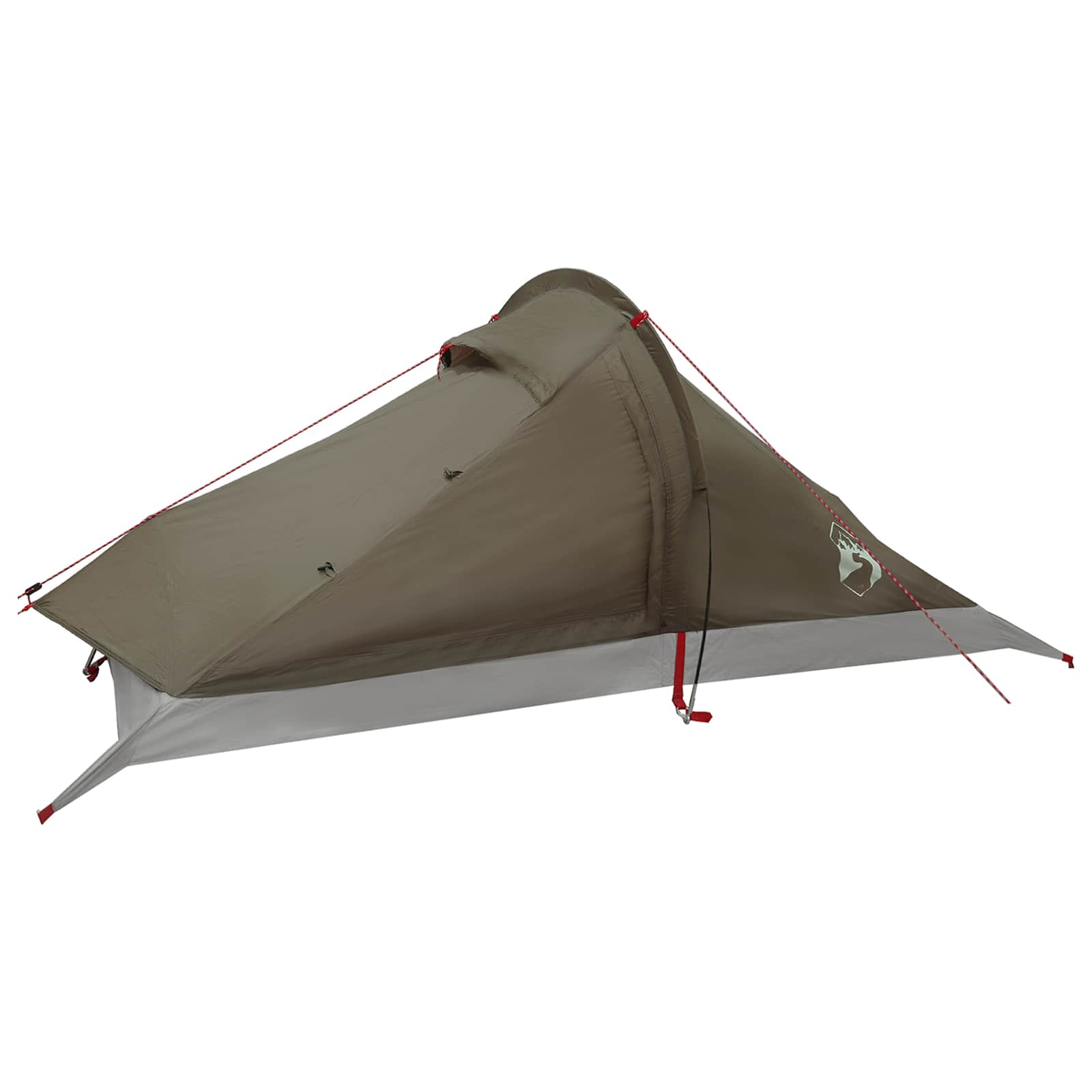 vidaXL Backpacking Tent 4-Person Brown and Grey - 40439