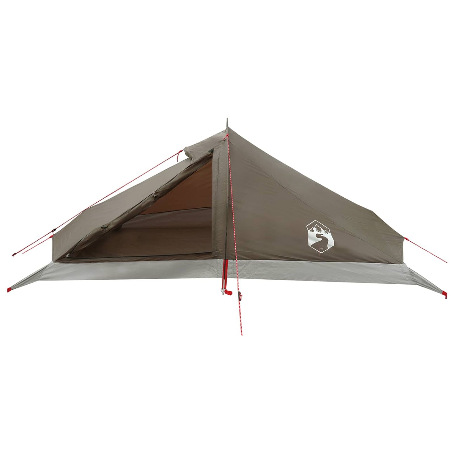 vidaXL Backpacking Tent 4-Person Brown and Grey - 40439