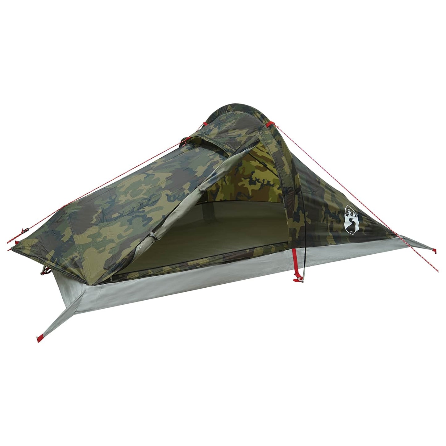 vidaXL Backpacking Tent 4-Person Camouflage - Green - 40452