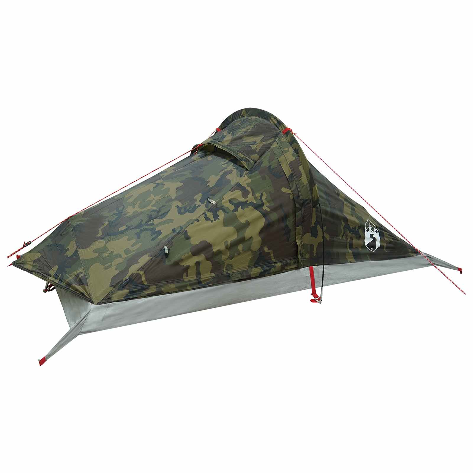 vidaXL Backpacking Tent 4-Person Camouflage - Green - 40452