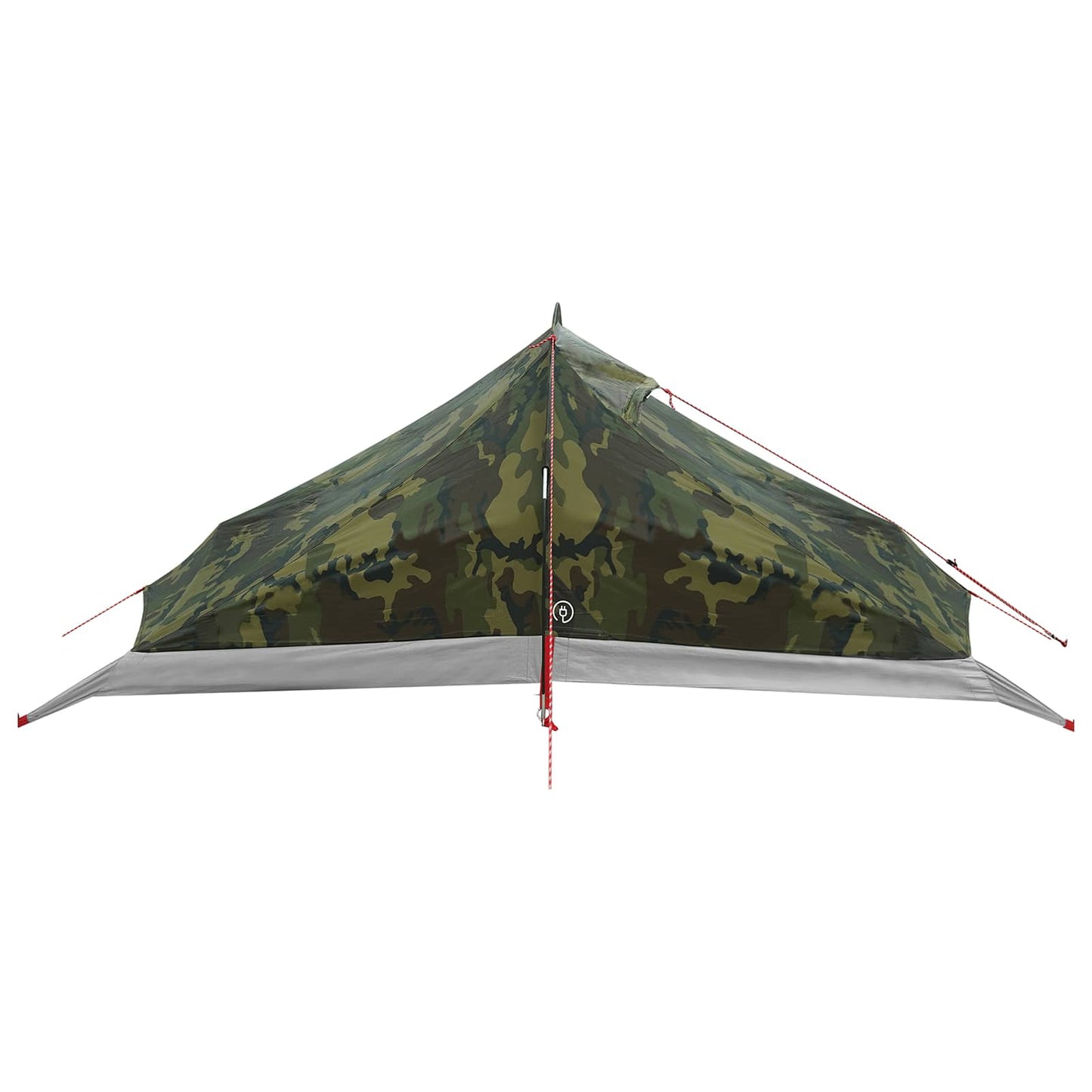 vidaXL Backpacking Tent 4-Person Camouflage - Green - 40452