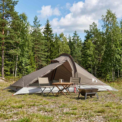 vidaXL Backpacking Tent 2-Person Brown and Grey - 40467