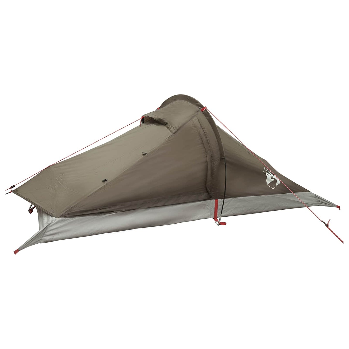 vidaXL Backpacking Tent 2-Person Brown and Grey - 40467