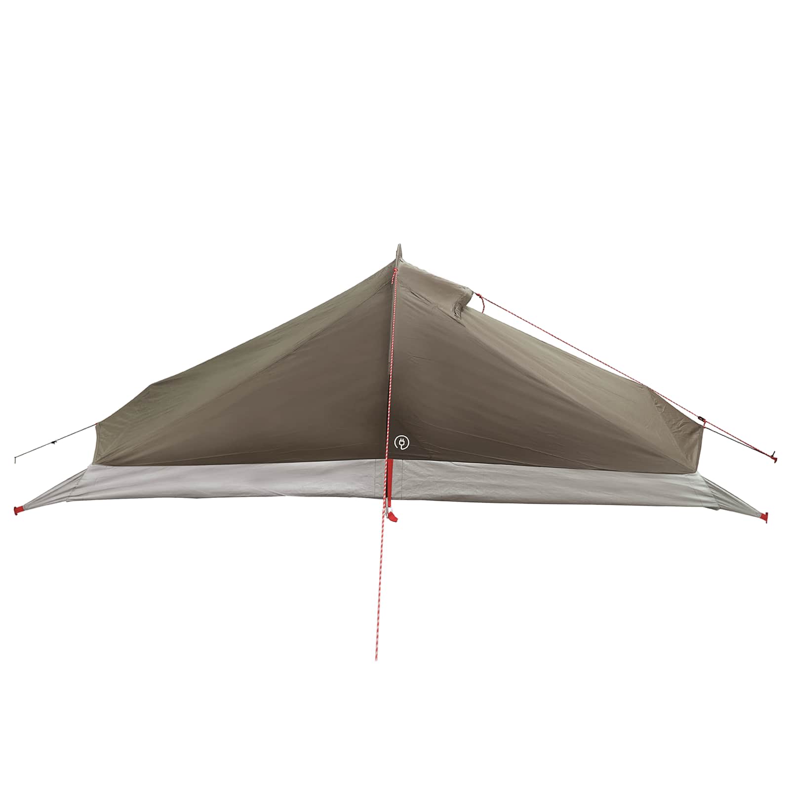 vidaXL Backpacking Tent 2-Person Brown and Grey - 40467