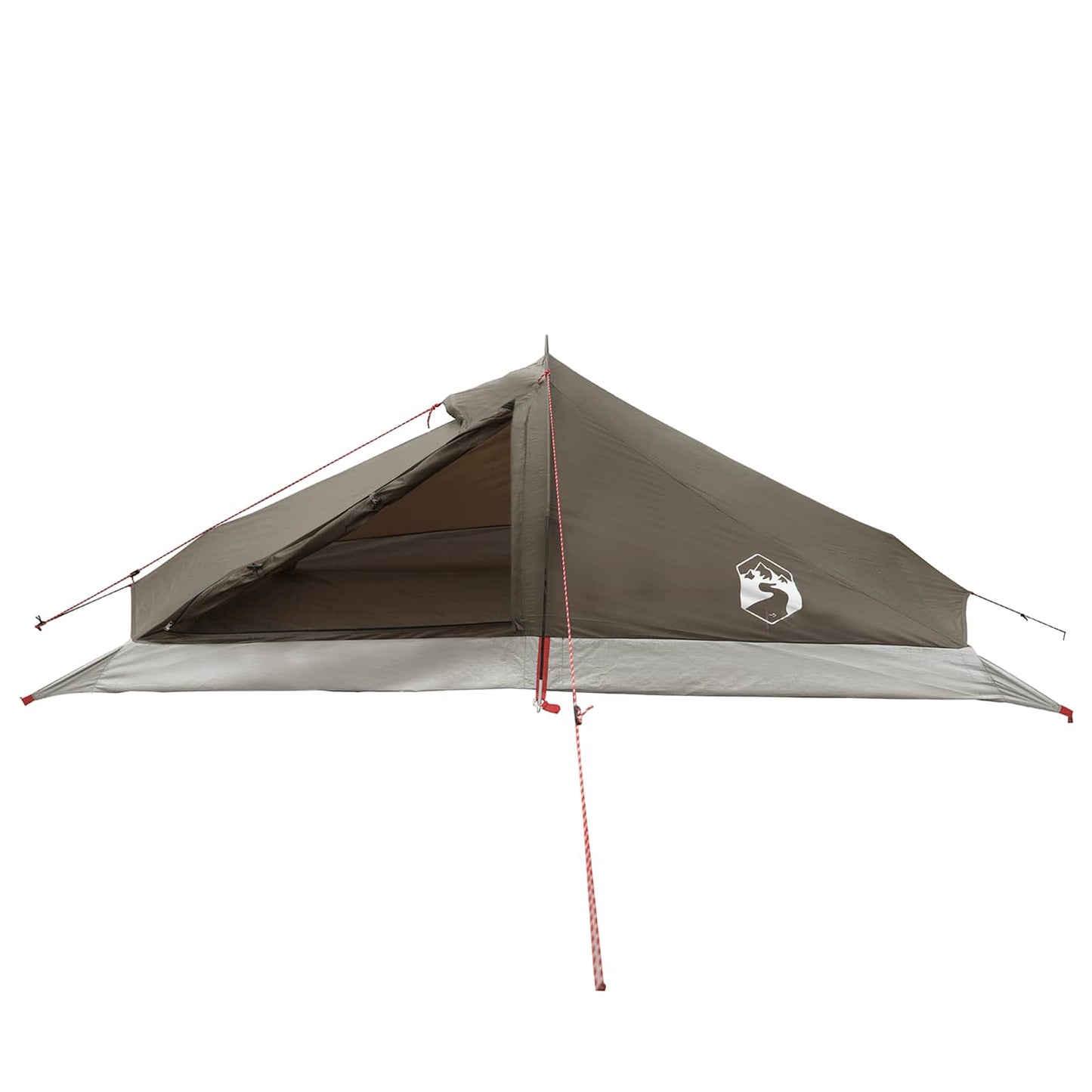 vidaXL Backpacking Tent 2-Person Brown and Grey - 40467