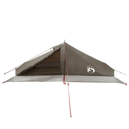 vidaXL Backpacking Tent 2-Person Brown and Grey - 40467