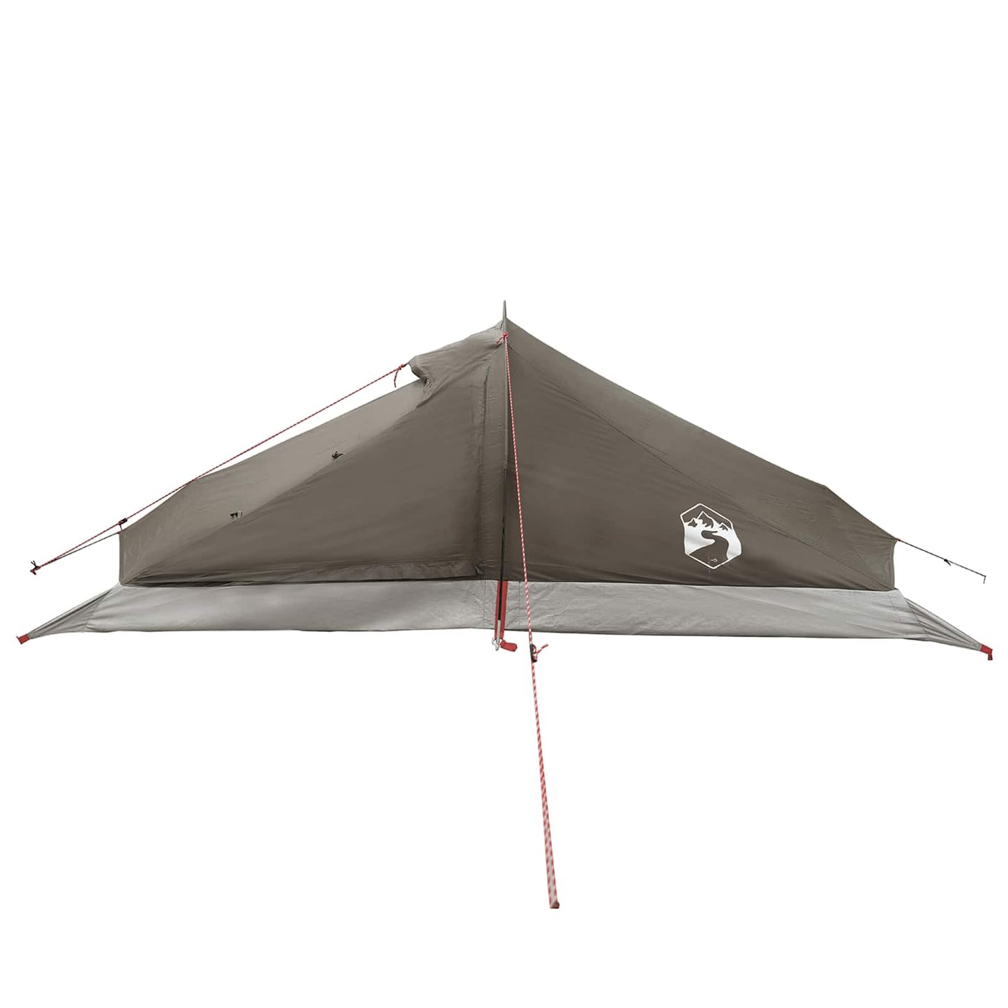 vidaXL Backpacking Tent 2-Person Brown and Grey - 40467