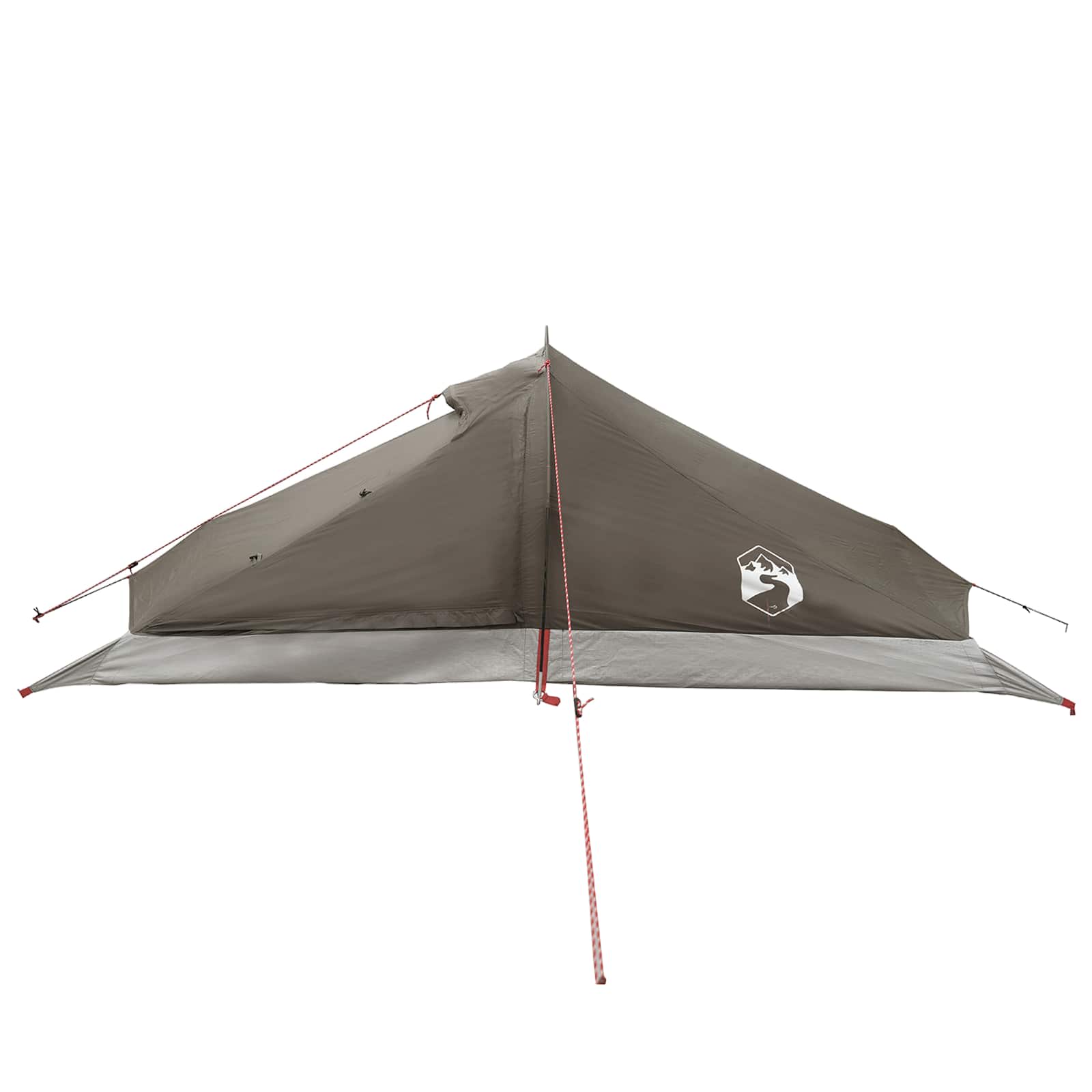 vidaXL Backpacking Tent 2-Person Brown and Grey - 40467