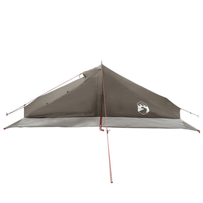 vidaXL Backpacking Tent 2-Person Brown and Grey - 40467