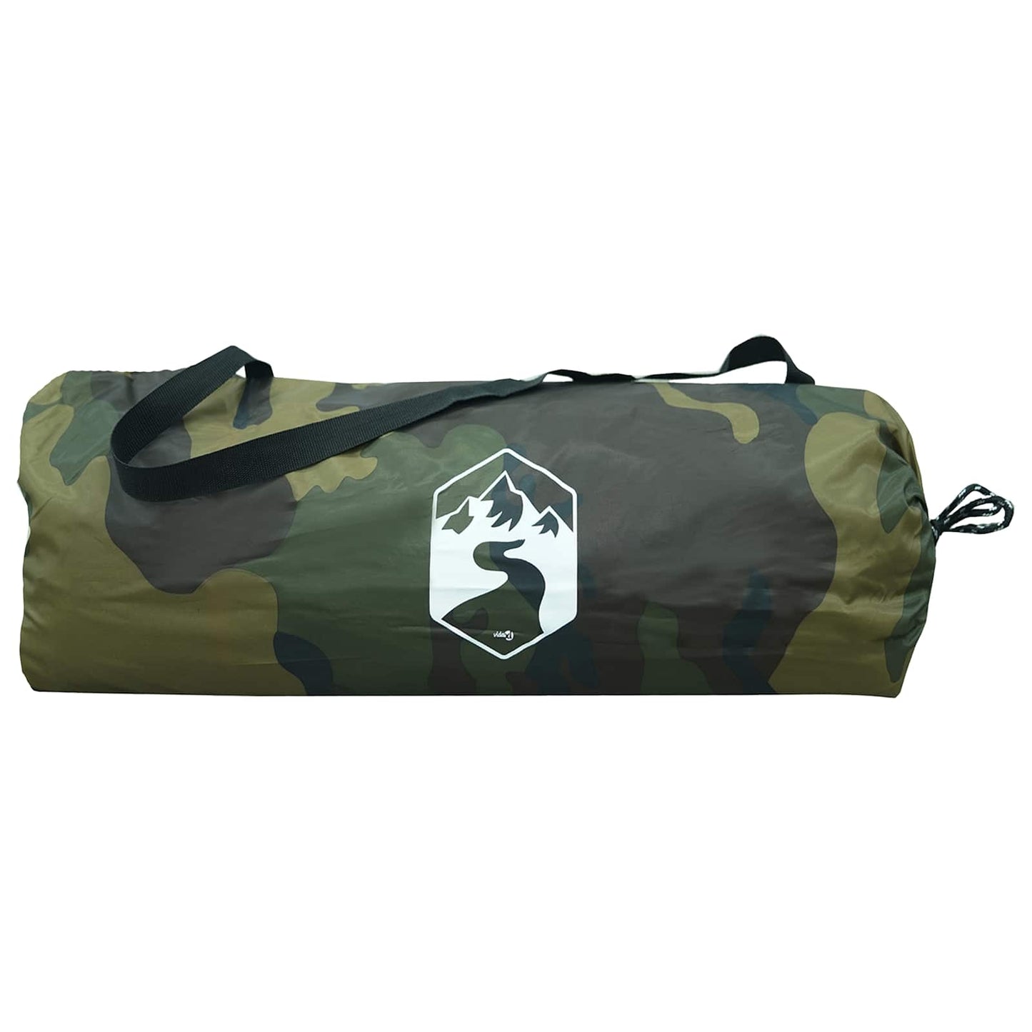 vidaXL Backpacking Tent 2-Person Camouflage - Green - 40468