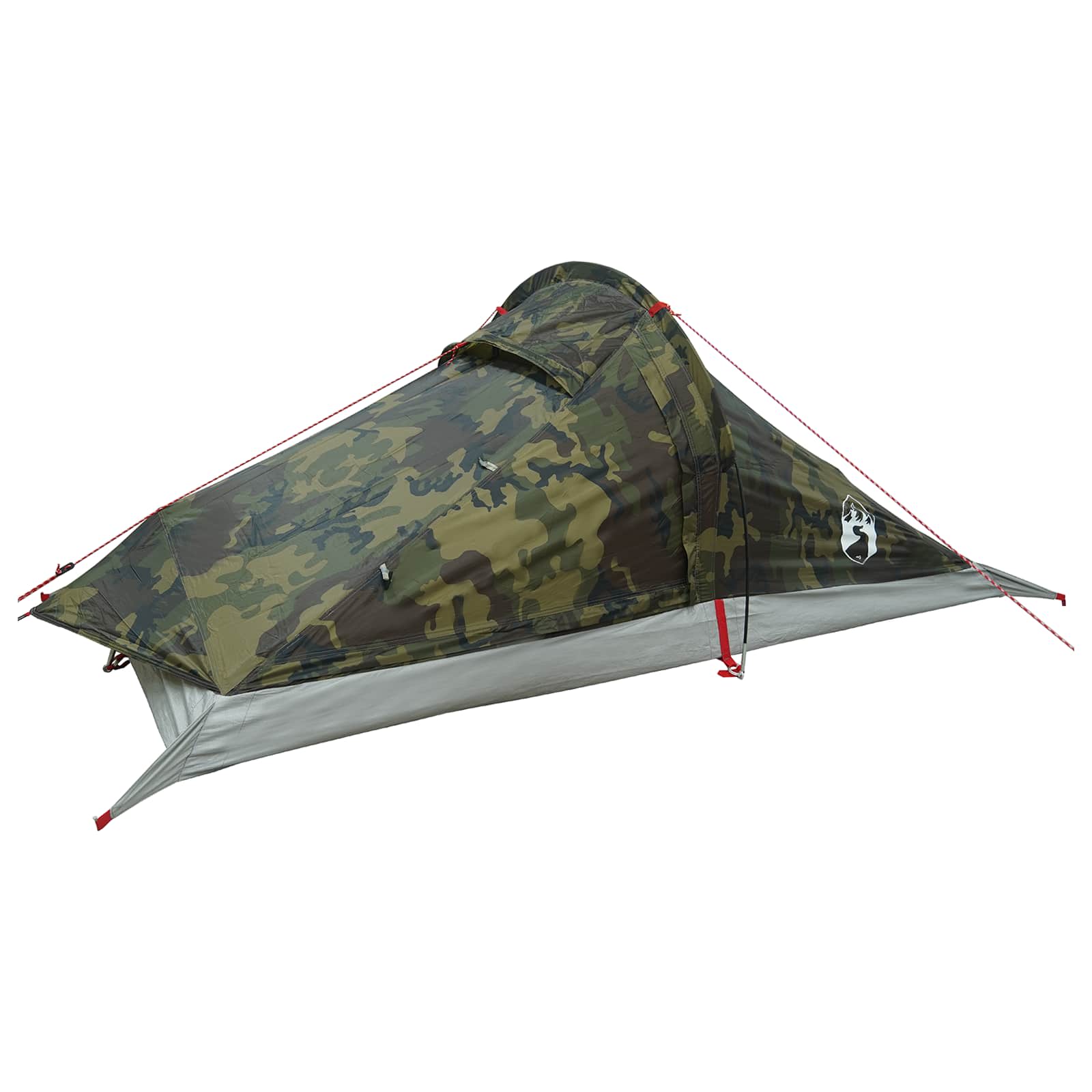 vidaXL Backpacking Tent 2-Person Camouflage - Green - 40468