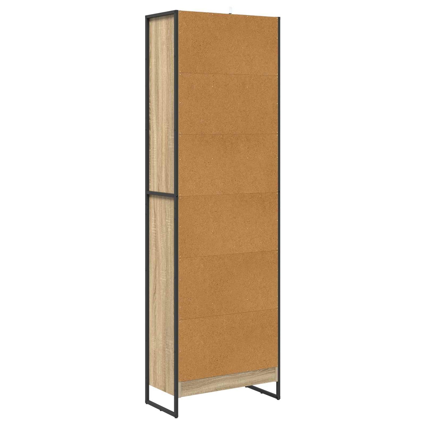 vidaXL Book Cabinet 60 x 30 x 189.5 cm Engineered Wood Sonoma - Brown