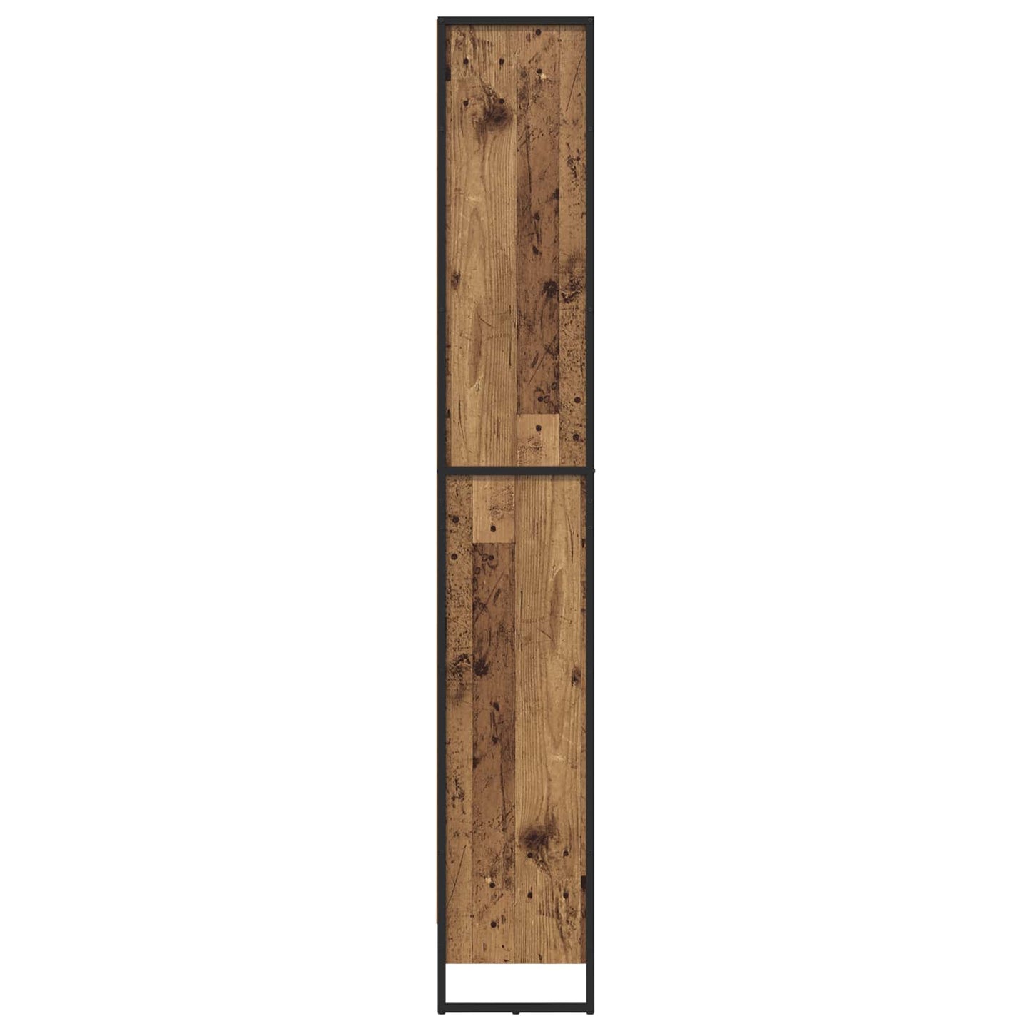 vidaXL Book Cabinet 60 x 30 x 189.5 cm Engineered Wood Old Wood - Brown