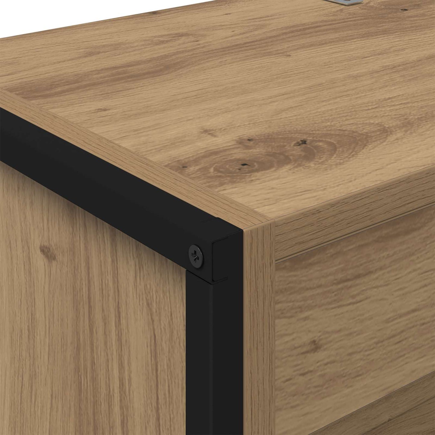 vidaXL Book Cabinet 60 x 30 x 189.5 cm Engineered Wood Artisian Oak - Brown