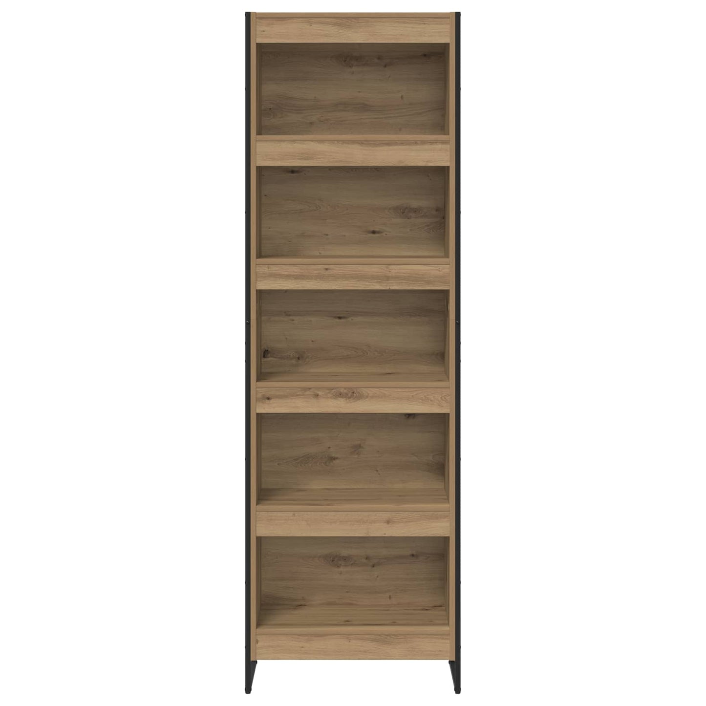 vidaXL Book Cabinet 60 x 30 x 189.5 cm Engineered Wood Artisian Oak - Brown
