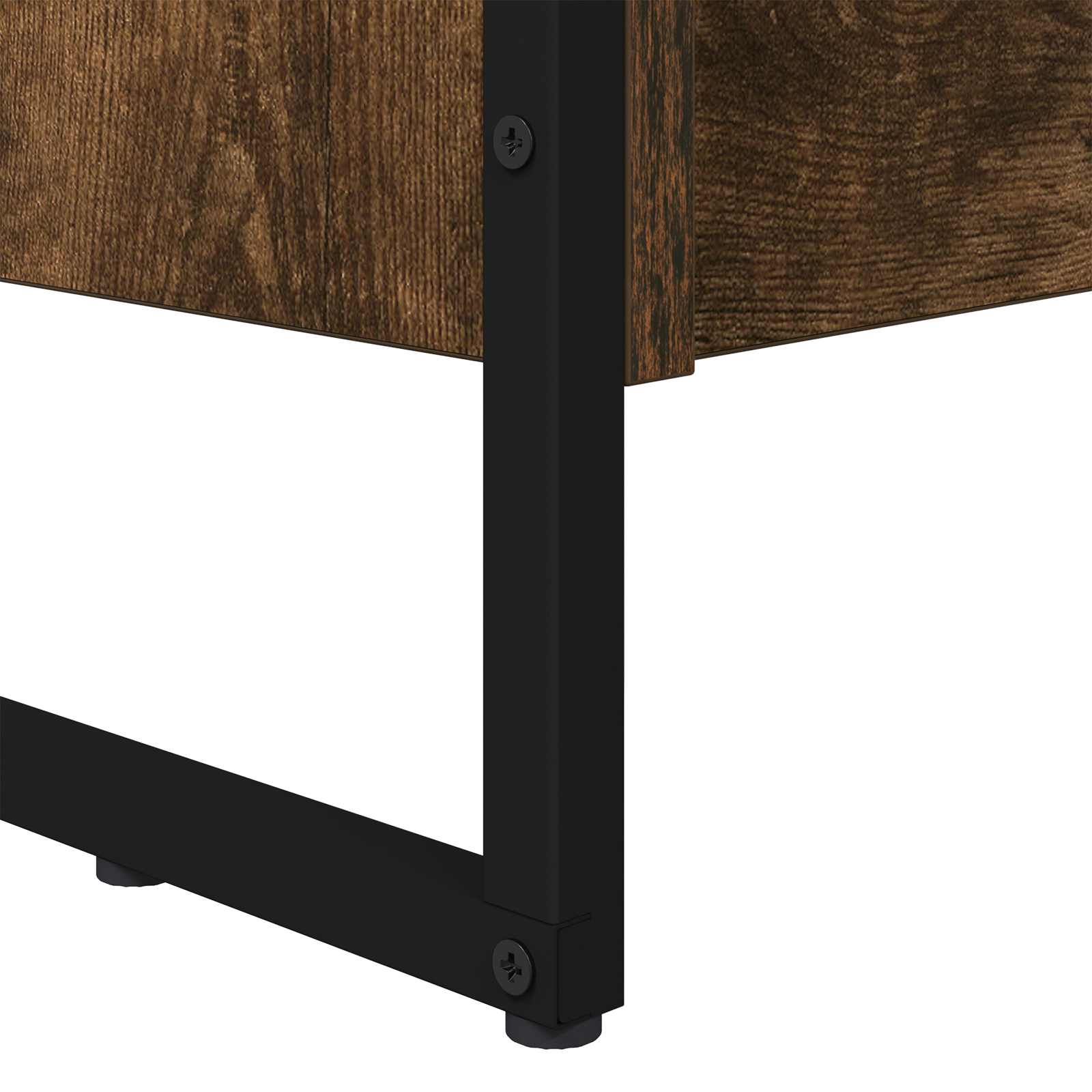 vidaXL Book Cabinet 80 x 30 x 155 cm Engineered Wood Smoke Oak - Brown