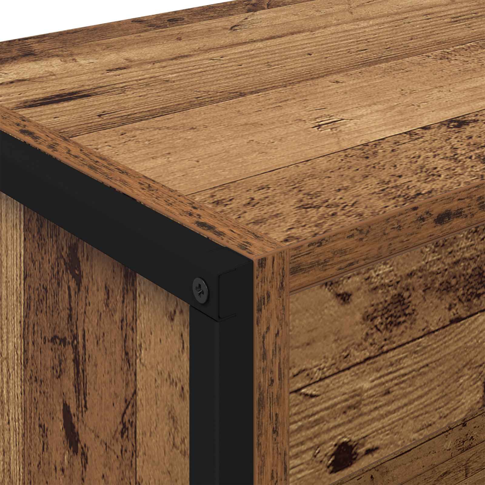 vidaXL Book Cabinet 80 x 30 x 155 cm Engineered Wood Old Wood - Brown