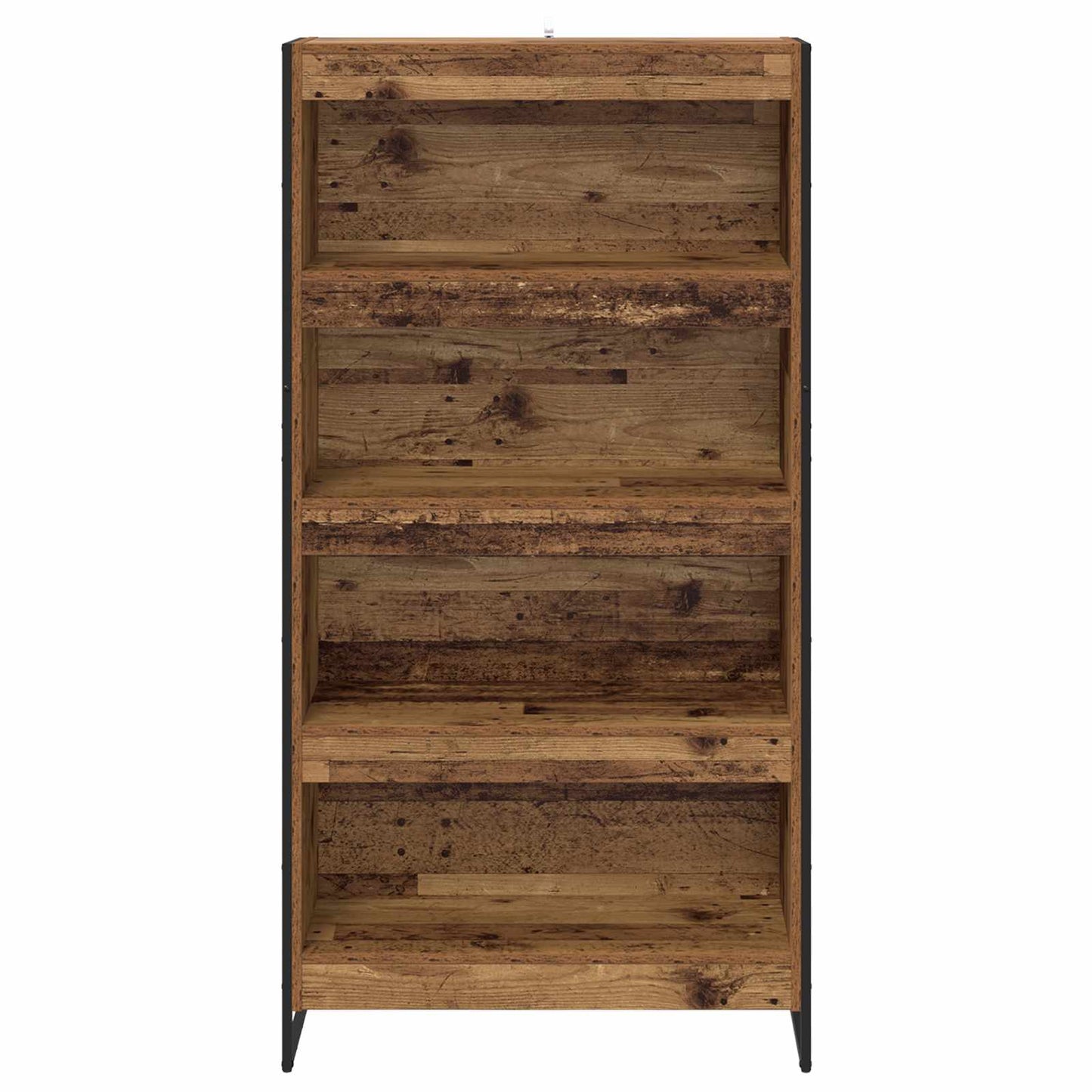 vidaXL Book Cabinet 80 x 30 x 155 cm Engineered Wood Old Wood - Brown