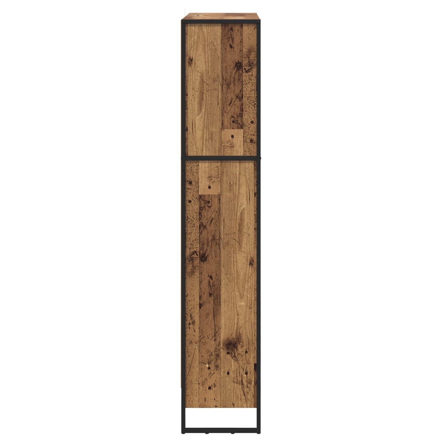 vidaXL Book Cabinet 80 x 30 x 155 cm Engineered Wood Old Wood - Brown