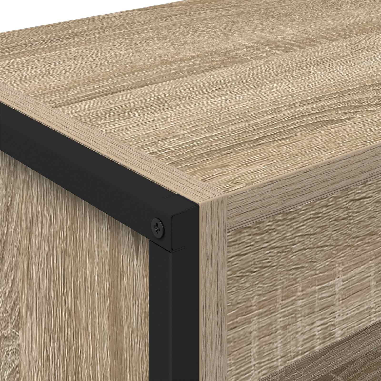 vidaXL Book Cabinet 80 x 30 x 189.5 cm Engineered Wood Sonoma - Brown