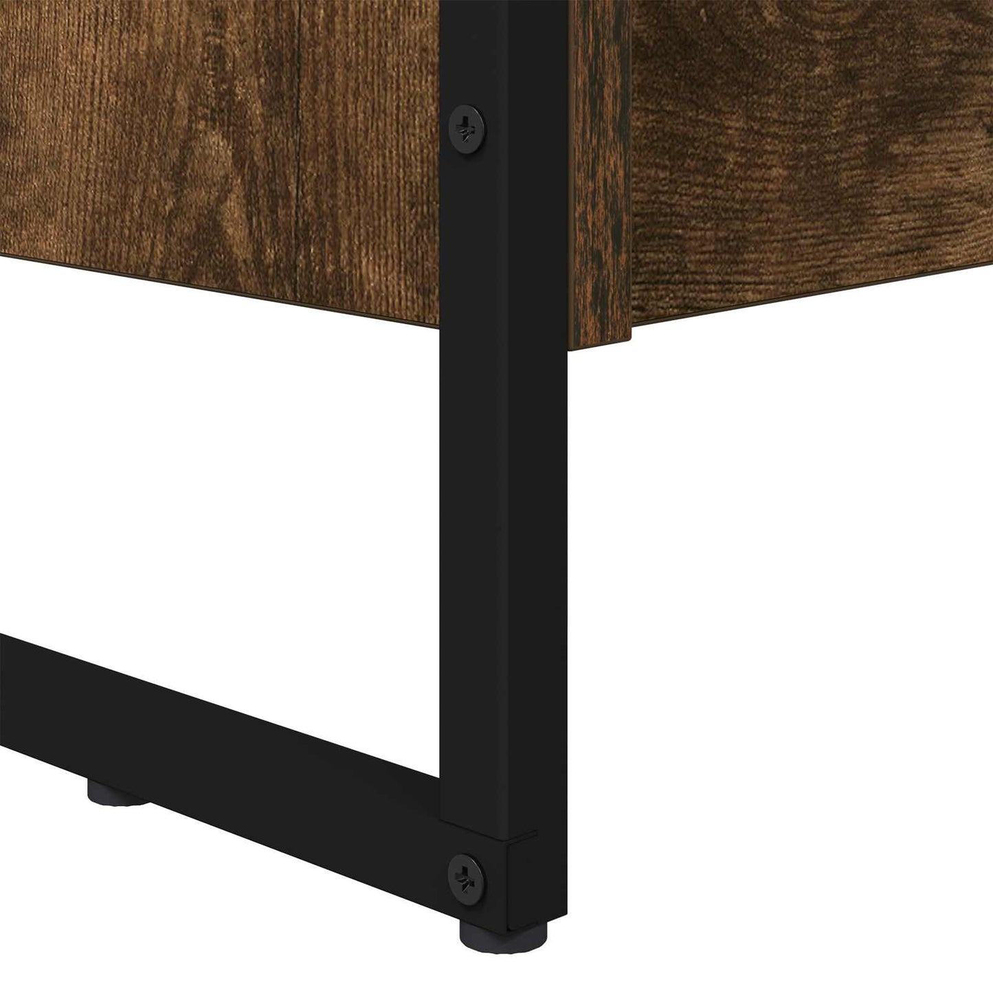 vidaXL Book Cabinet 80 x 30 x 189.5 cm Engineered Wood Smoke Oak - Brown