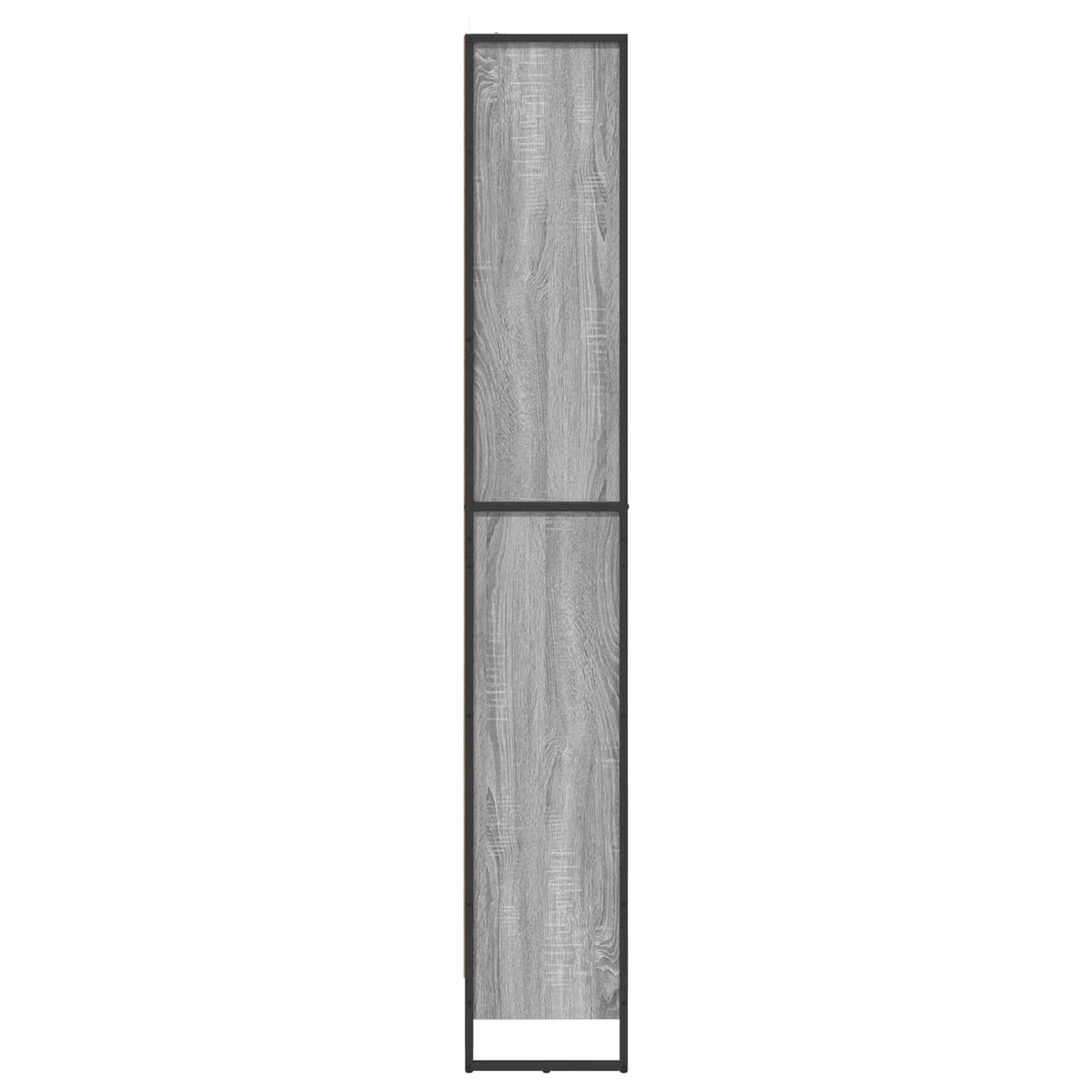 vidaXL Book Cabinet 80 x 30 x 189.5 cm Engineered Wood Grey Sonoma