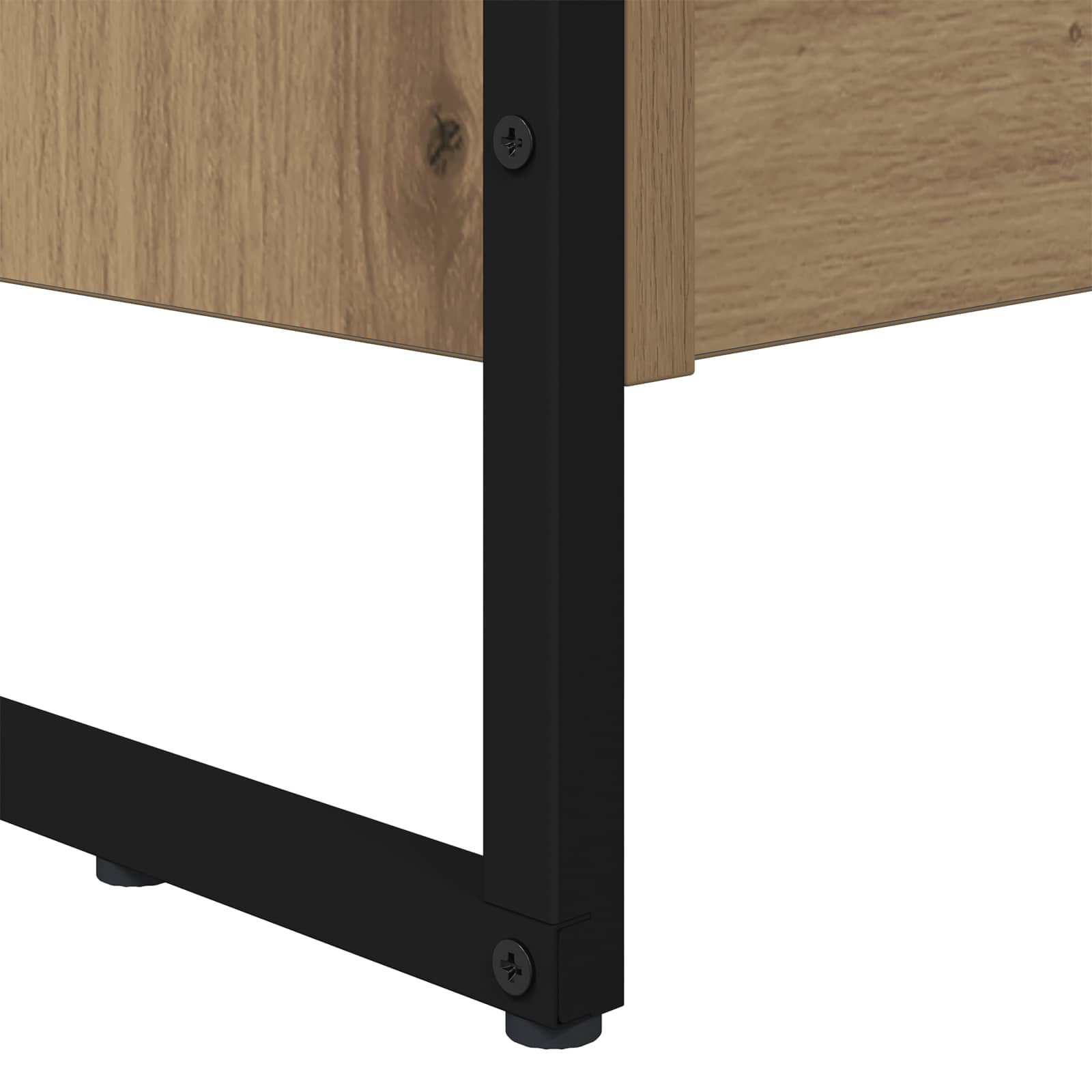vidaXL Book Cabinet 80 x 30 x 189.5 cm Engineered Wood Artisian Oak - Brown