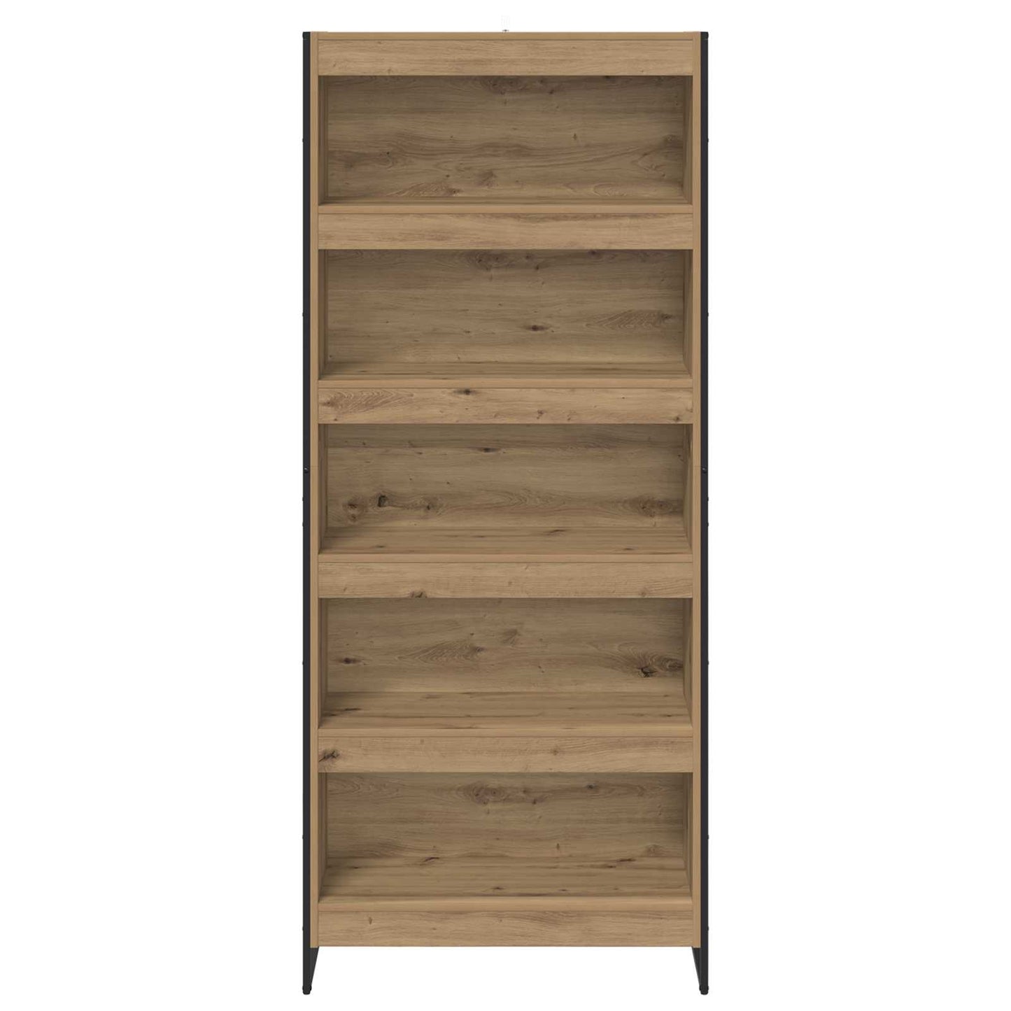 vidaXL Book Cabinet 80 x 30 x 189.5 cm Engineered Wood Artisian Oak - Brown