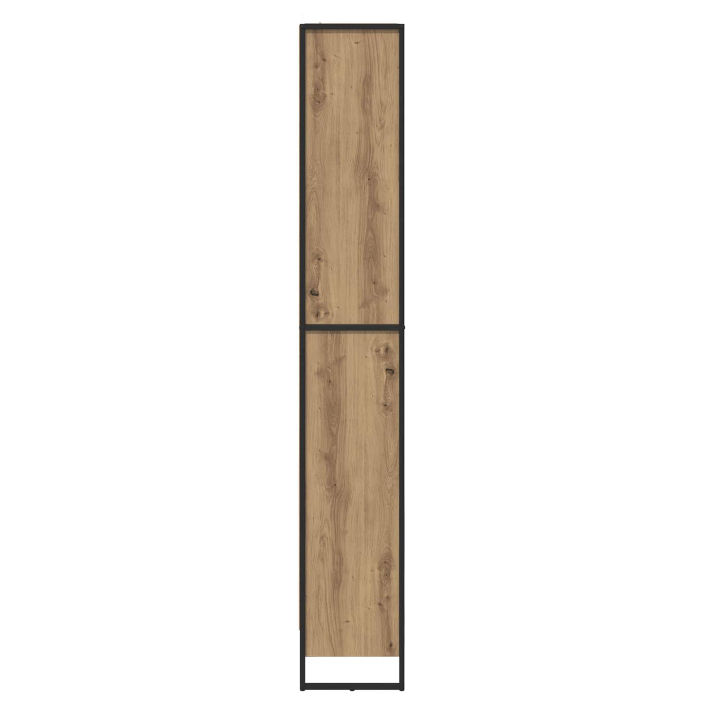 vidaXL Book Cabinet 80 x 30 x 189.5 cm Engineered Wood Artisian Oak - Brown