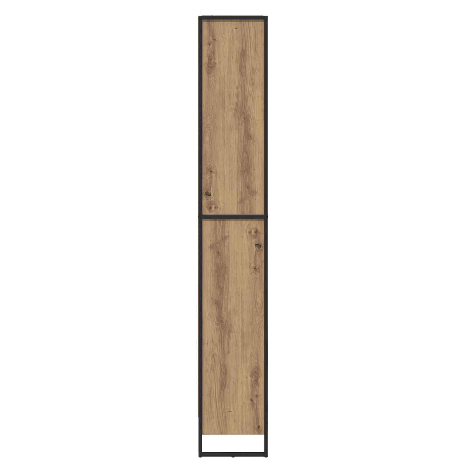 vidaXL Book Cabinet 80 x 30 x 189.5 cm Engineered Wood Artisian Oak - Brown