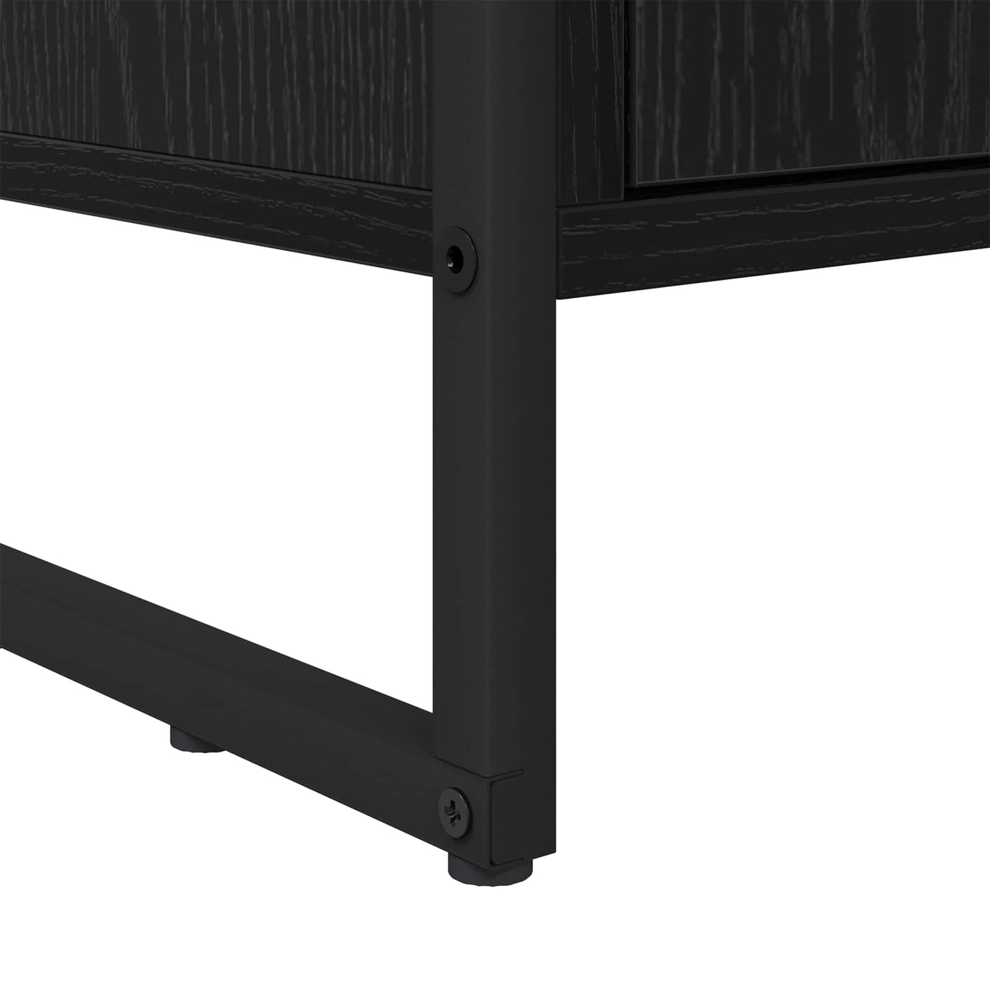vidaXL Book Cabinet 99.5 x 30 x 108 cm Engineered Wood Black Oak