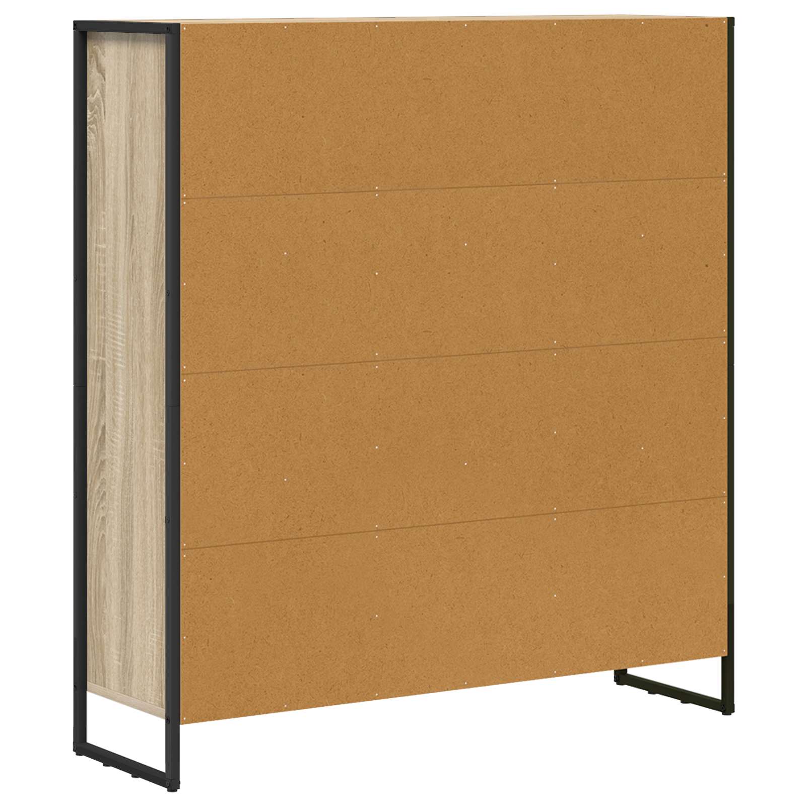 vidaXL Book Cabinet 99.5 x 30 x 108 cm Engineered Wood Sonoma - Brown