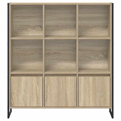 vidaXL Book Cabinet 99.5 x 30 x 108 cm Engineered Wood Sonoma - Brown