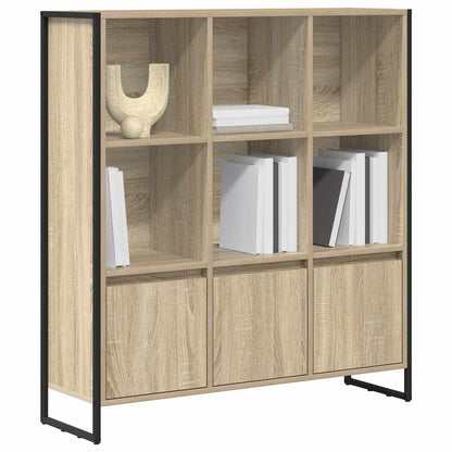 vidaXL Book Cabinet 99.5 x 30 x 108 cm Engineered Wood Sonoma - Brown