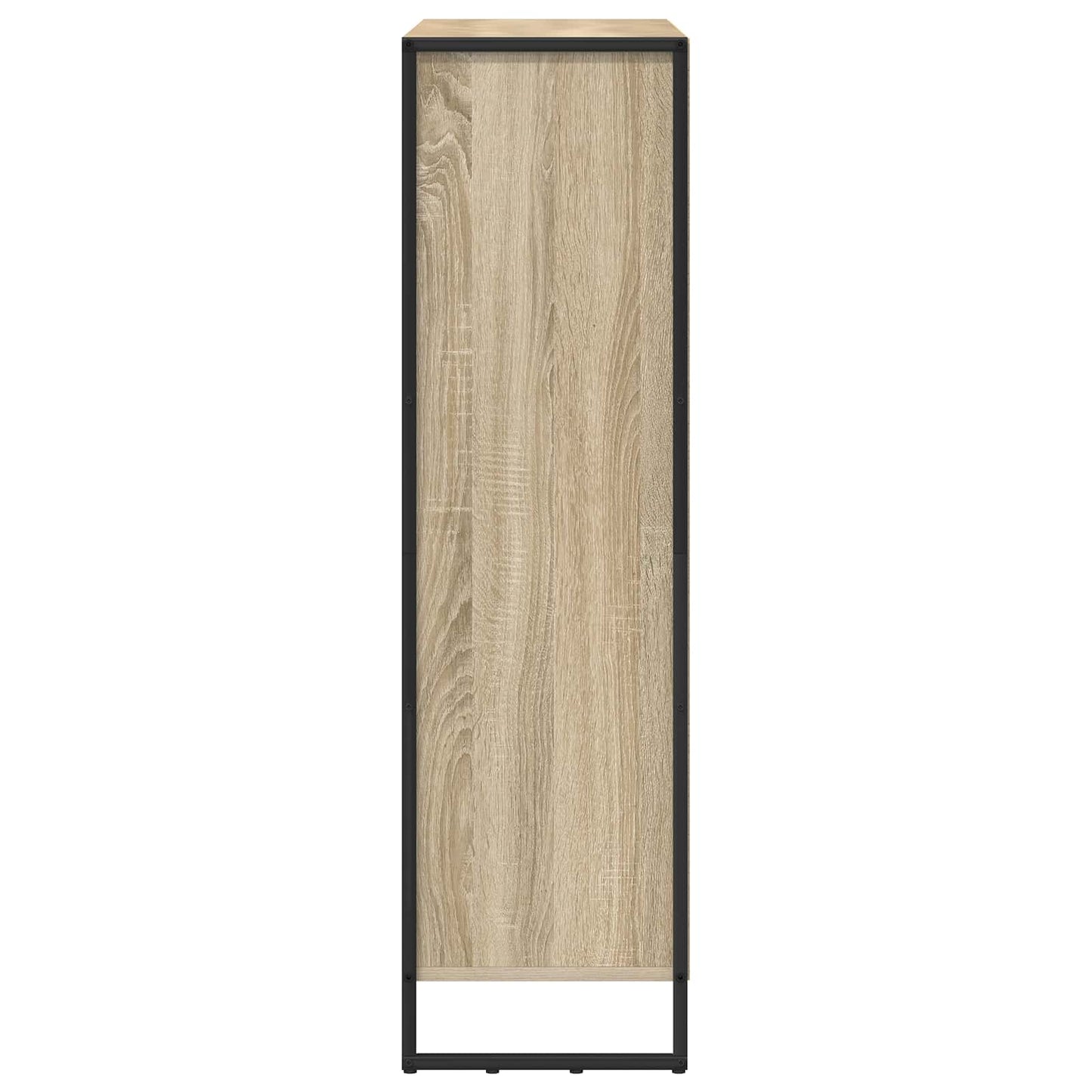 vidaXL Book Cabinet 99.5 x 30 x 108 cm Engineered Wood Sonoma - Brown