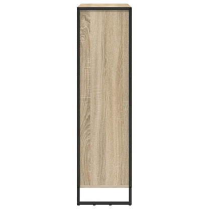 vidaXL Book Cabinet 99.5 x 30 x 108 cm Engineered Wood Sonoma - Brown
