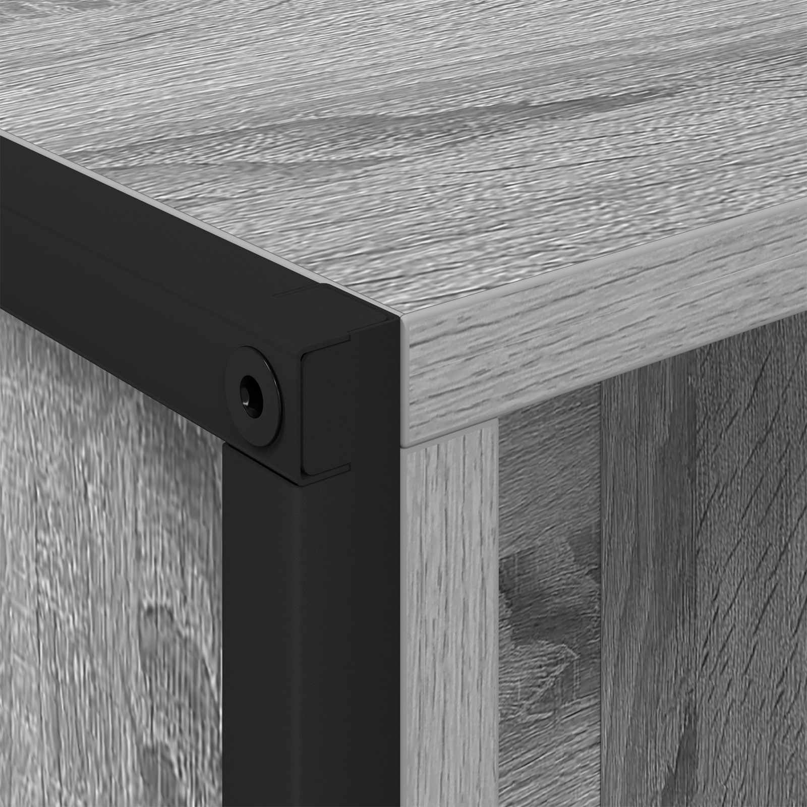 vidaXL Book Cabinet 99.5 x 30 x 108 cm Engineered Wood Grey Sonoma