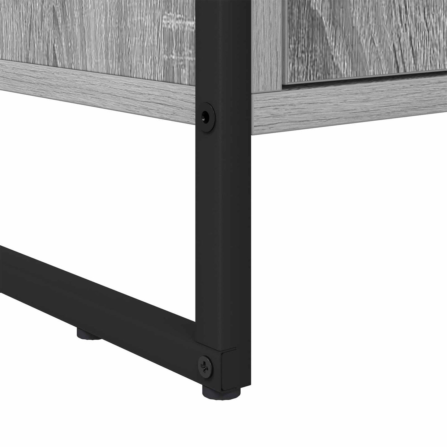 vidaXL Book Cabinet 99.5 x 30 x 108 cm Engineered Wood Grey Sonoma